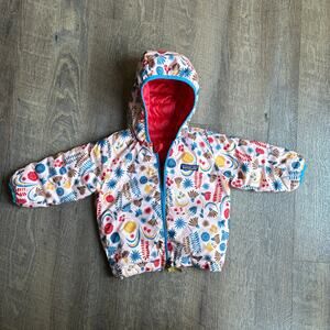 Patagonia Reversible Down Jacket Hooded 12-18M